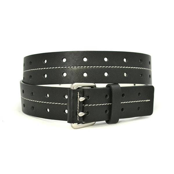 ASHTON - Mens Black Genuine Leather Belt  - Belt N Bags
