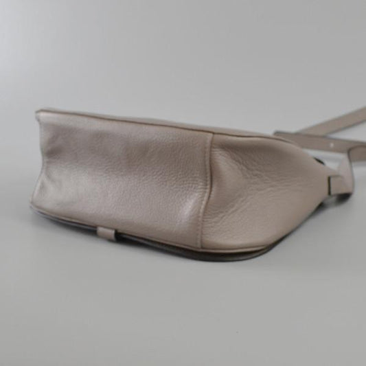 ALBERT PARK - Storm Pebbled Leather Saddle Bag  - Belt N Bags
