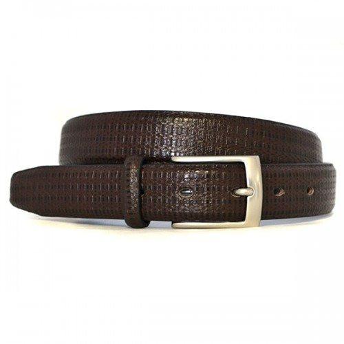 BRECON - Mens Brown Genuine Leather Belt  - Belt N Bags