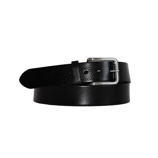 JARROD - Black Genuine Leather Belt