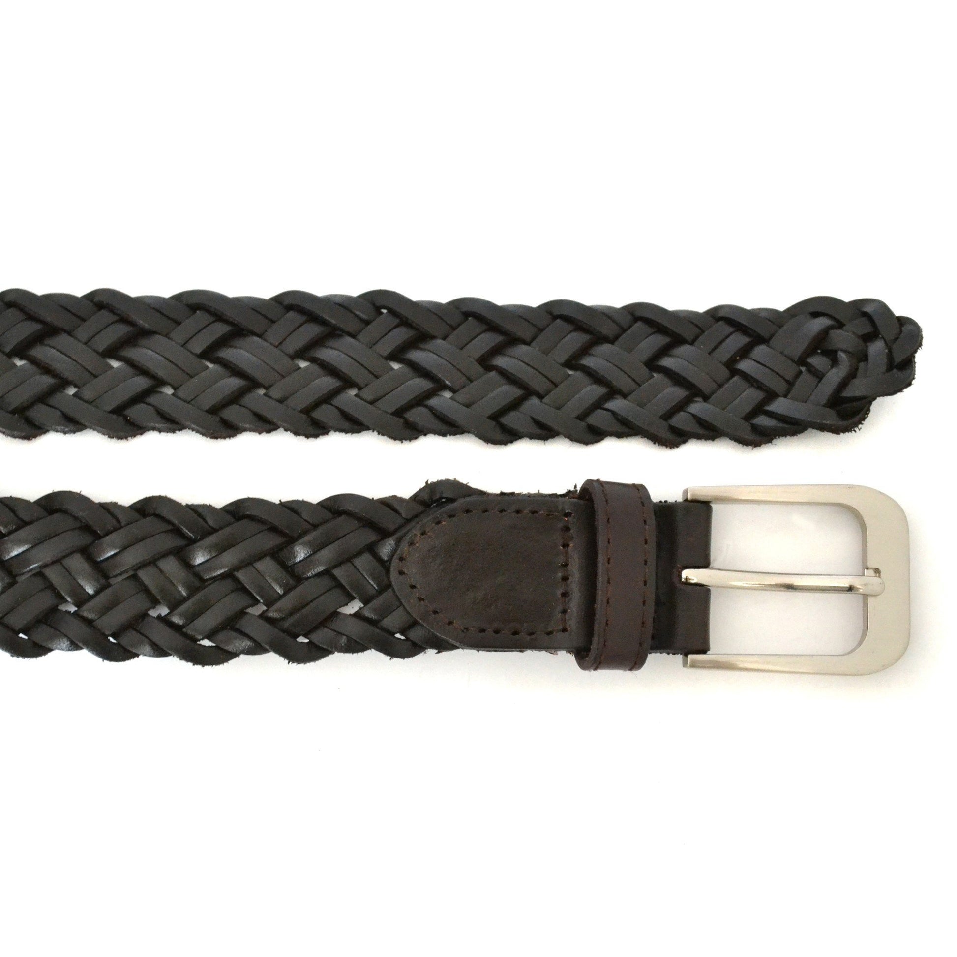 KERAN - Mens Brown Leather Belt - Belt N Bags