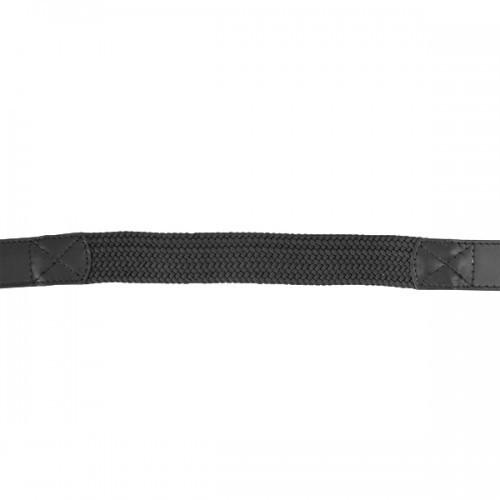 DAMIEN - Mens Black Genuine Leather Flexi-Belt  - Belt N Bags