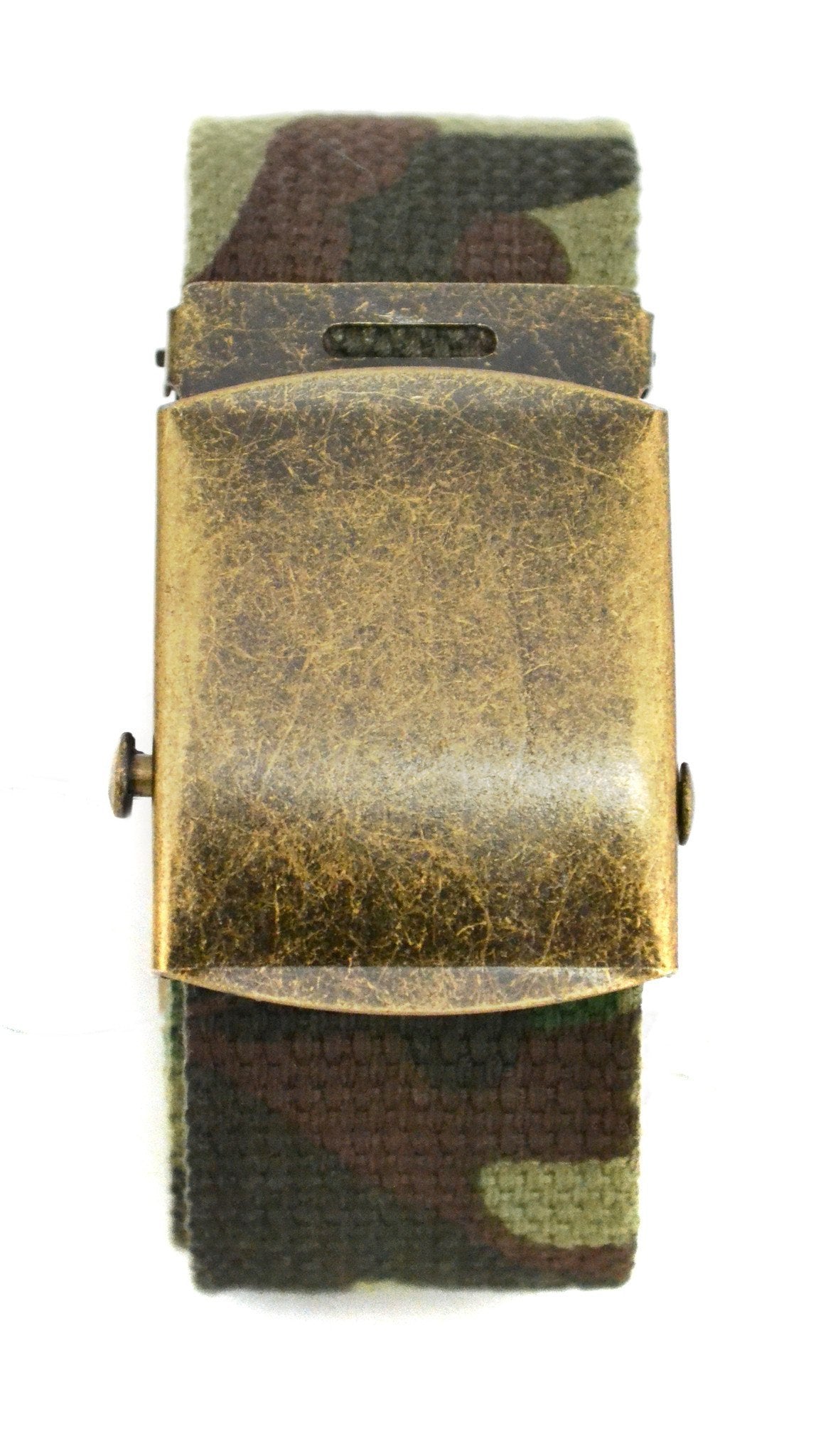 MONTY - Mens Khaki Canvas Belt - BeltNBags