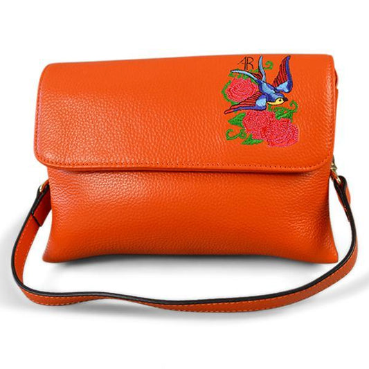 nambucca-orange-pebbled-leather-fold-bag