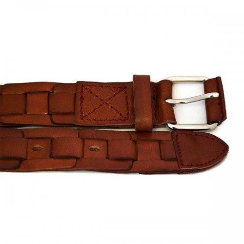 NORFOLK - Mens Tan Genuine Leather Belt - BeltNBags