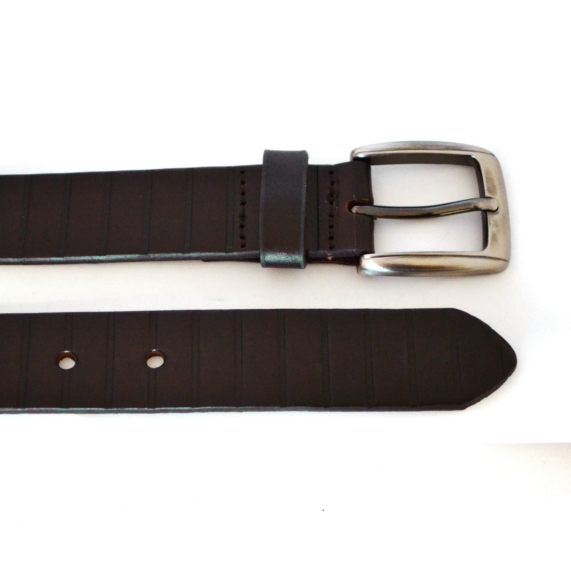 RICHARD - Mens Brown Leather Belt - BeltNBags