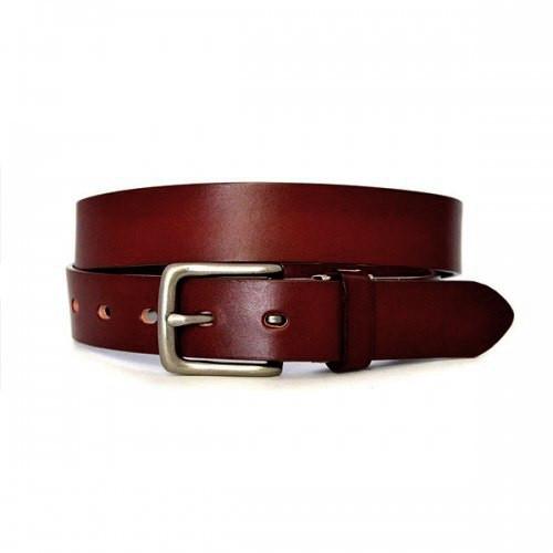 RUSSELL - Unisex Tan Genuine Leather Belt - BeltNBags