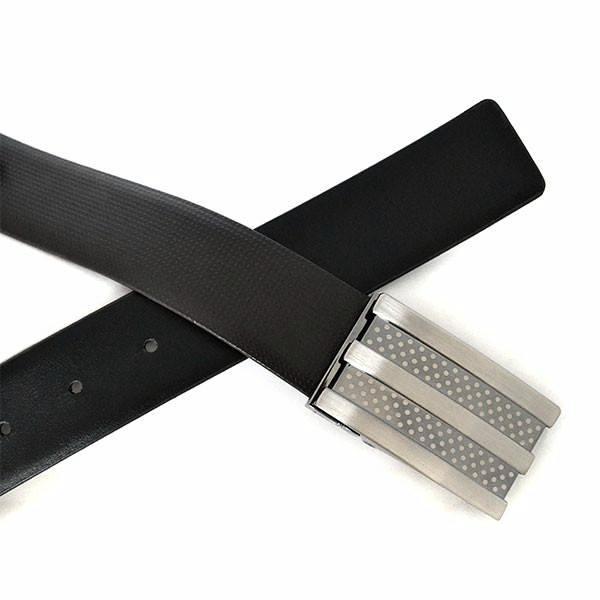 RAFAEL - Mens Black and Brown Leather Belt - BeltNBags
