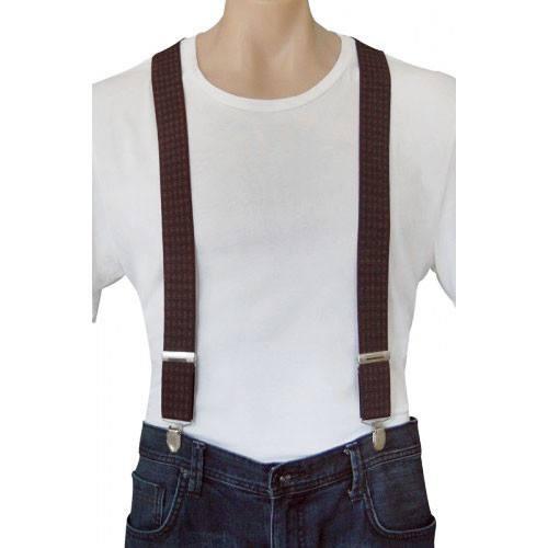 RONALD - Mens Brown Fashion Braces - BeltNBags