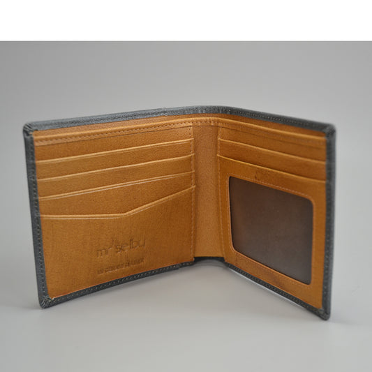 Tiger - Men's Grey Genuine Leather Wallet with Bottle Opener in Gift Box